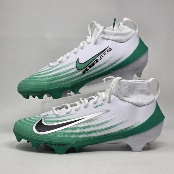 Nike Air Zoom Vapor Pro 1 Football Cleats Green White HM8850-100 Men Size 9 New main image 6